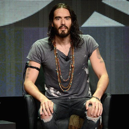 Russell Brand at 'Brand X with Russell' panel