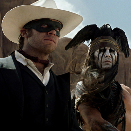 Johnny Depp and Armie Hammer - Lone Ranger