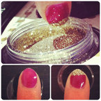 NAIL HOW-TO: Glitter tips with Frontcover