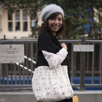 Shion: I just loved the print on this bag. It's from Japan