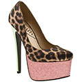 Steal her style: Cheryl Cole's Charlotte Olympia leopard print heels