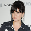 Lily Allen performs with Pink at a secret gig
