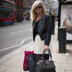 Rachel: I bought this bag for winter because I loved the material, it's H&M