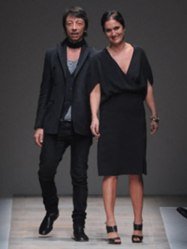 Pier Paolo Piccioli and Maria Grazia Chiuri