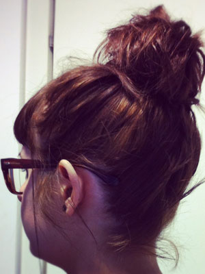 Bespoke haircut from a Fashion Week pro? Yes please!