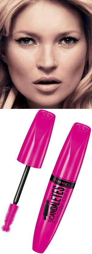 Kate Moss Scandaleyes Show off mascara