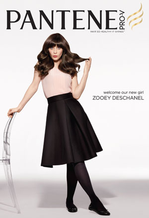 Zooey Deschanel for Pantene
