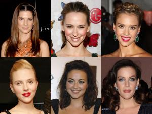 Celebrity face shapes...