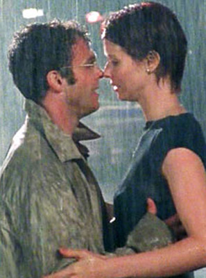 Miranda and Steve from Sex in the City