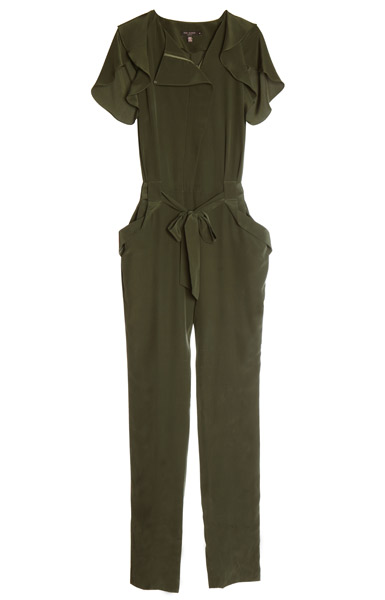 Olive green jumpsuit