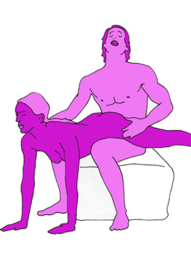 The knee sex position