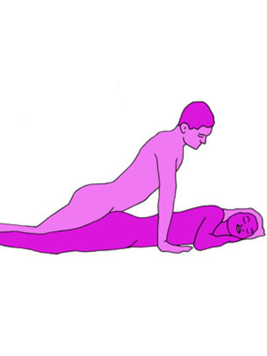 X marks the spot sex position
