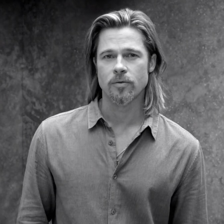Brad Pitt Chanel No.5