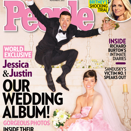 Justin Timberlake and Jessica Biel wedding photos