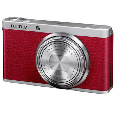red fuji film camera 