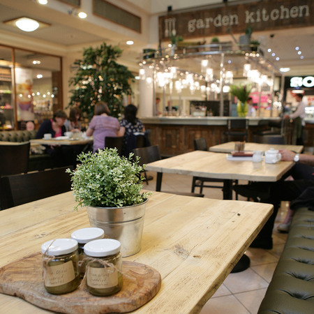 The garden kitchen