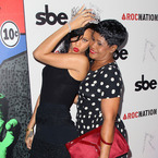 SHOP! Rihanna's mum wears Topshop midi dress