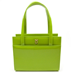 BAG LOVE: Launer London lime green bag