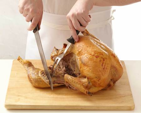 How to carve a turkey