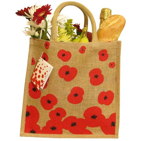 Poppy Appeal jute bag 2012