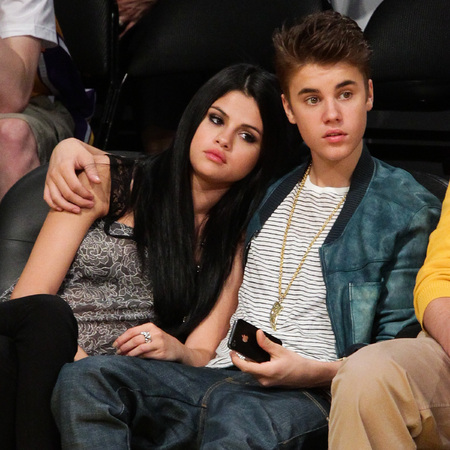 Justin Bieber and Selena Gomez