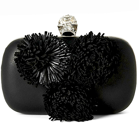 Alexander McQueen pom pom clutch 2 - Handbag shop