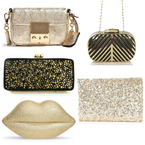 BAG TREND: Sparkling gold and shiny metallics
