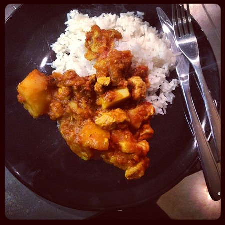 Jessie J Chicken Curry Tweet