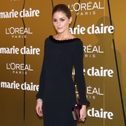 Olivia Palermo is effortlessly glam in maxi Dior dress