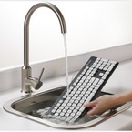 Finally! A washable keyboard for clumsy girls