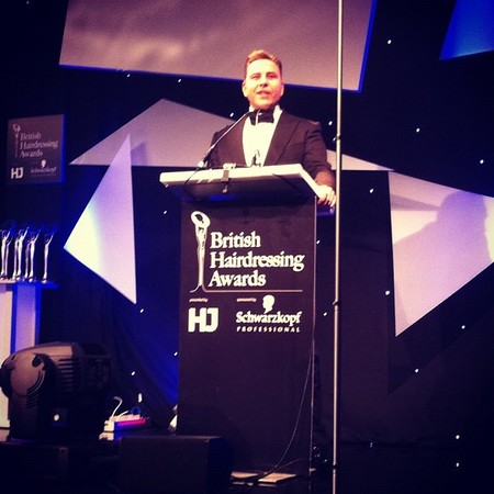 Handbag at the 2012 British Hairdressing Awards