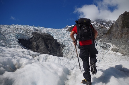 Glacier hiking New Zealand