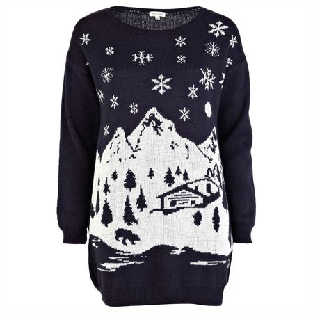 12 days of Christmas knits: River Island's ski print