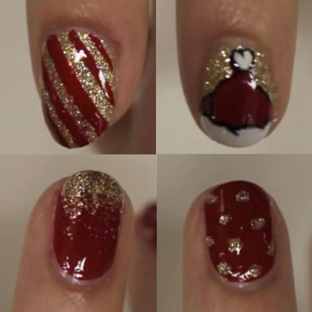 NAIL HOW-TO: Christmas sparkle with Illamasqua