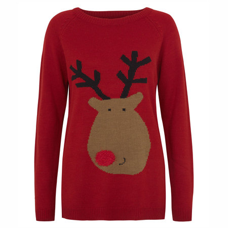 12 Days of Christmas Jumpers: Primark Rudolf print