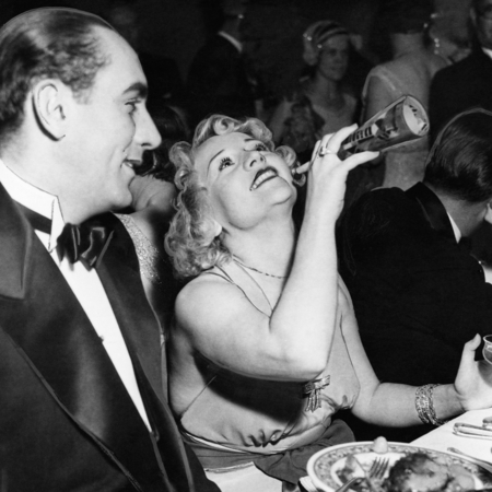 woman at party