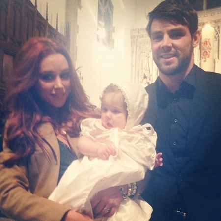 Una Healy, Ben Foden and Aoife Belle Foden