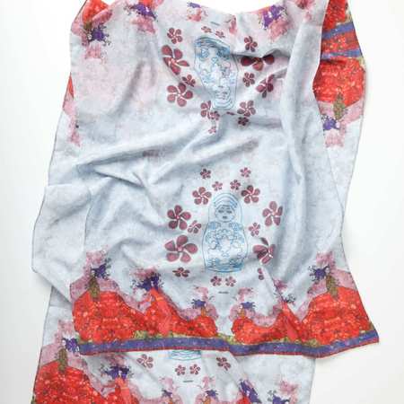 Kaleidoscope Profile Scarf by Soomin and Anthropologie