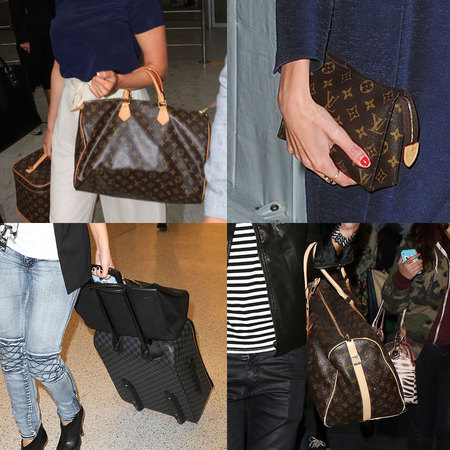 CELEBRITY TREND: Louis Vuitton monogram bags