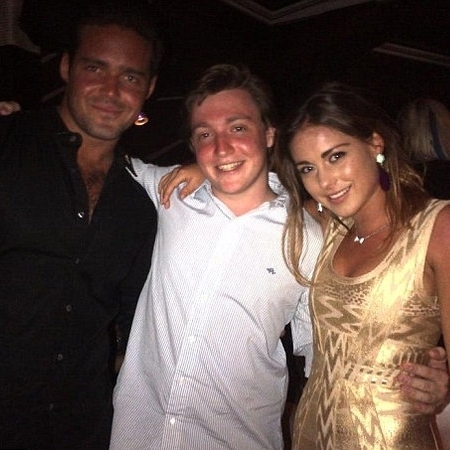 Spencer Matthews and Louise Thompson in St Barts
