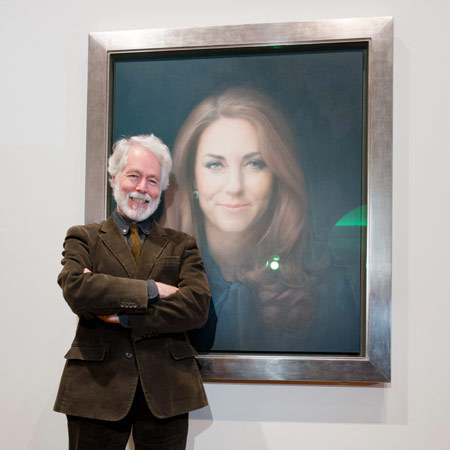 Paul Emsey portrait of Kate Middleton