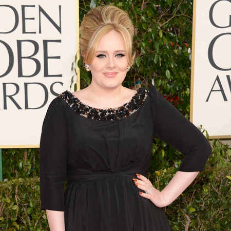 Adele at Golden Globes 2013