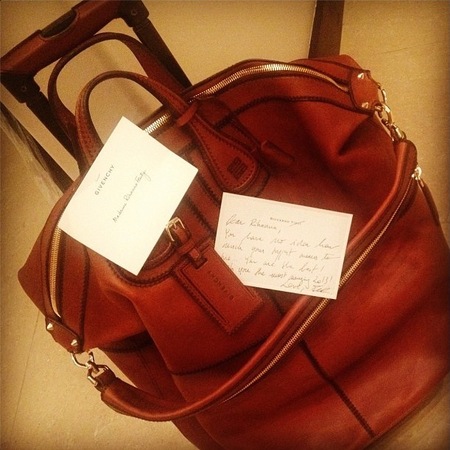 SPOTTED! Rihanna's Givenchy luggage