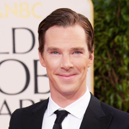 Benedict Cumberbatch at the Golden Globes