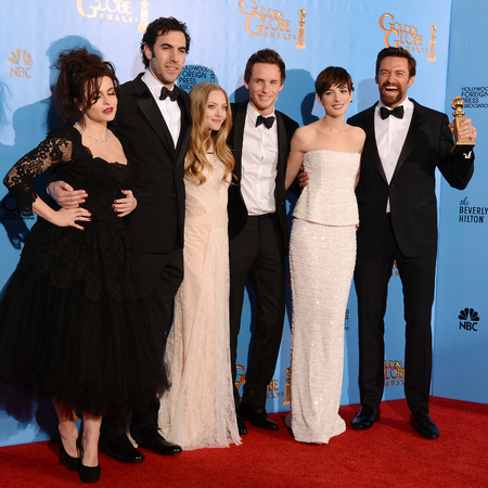 Les Miserables cast win Golden Globe award