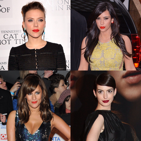 CELEBRITY TREND: Red lipstick