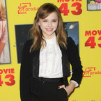 Chloe Moretz suits up in Dolce & Gabbana tux