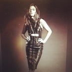 Millie Mackintosh leathers up for sultry new shoot