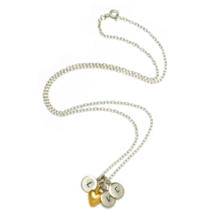 Peculiar Vintage Love Heart Necklace