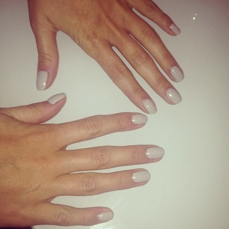 Millie Mackintosh grey nails
